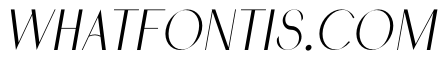 After Sunrise Italic