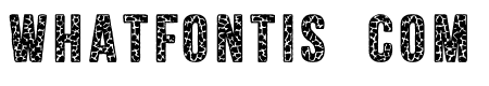 Giraffe Skin Font 3 Regular