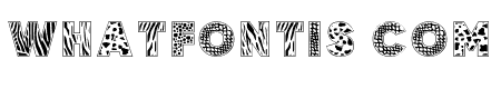 Wild Animals Skins Font 1 Reg