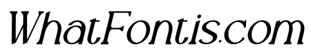 BOXVIER Italic