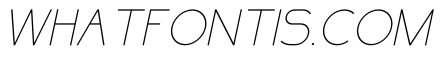 Braga Thin Italic