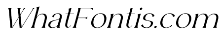 Ergisa Italic