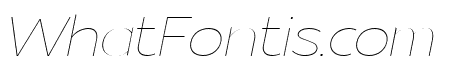 Intrigora Thin Italic