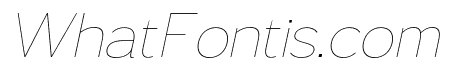 LusioSoft-ThinItalic