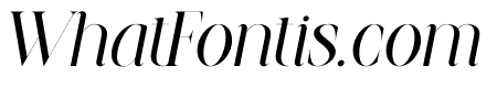 Malvinda Bughton Italic