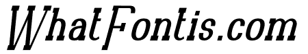 Ruby Ring Condensed Italic