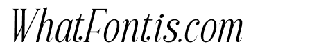 Scarlett Quistan Italic