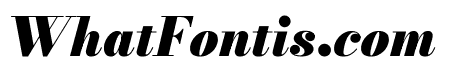 Bodoni Moda SC 900italic