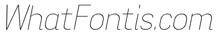 Aconit UltraLight Italic