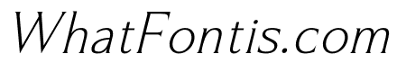 Argent Paradise Italic Italic