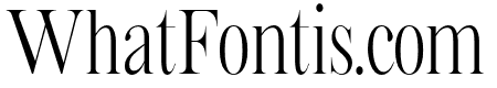 Bia Serif High Light Condensed