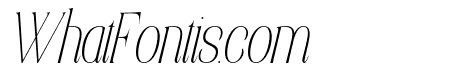 Elsain Thin Italic