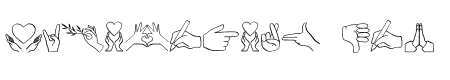 Hand Sign Emoji