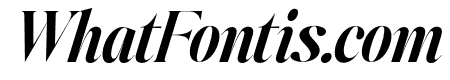 Johannes Keppler Bold Italic