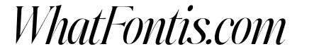 Johannes Keppler Italic