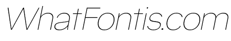 Matte Thin Italic