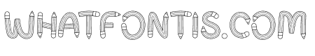 Pencil Alphabet Bold