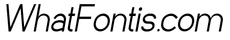 Strange Cool Condensed Italic