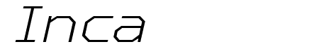 TT Octosquares Trial Expanded Thin Italic