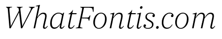 Orbikular ExtraLightItalic