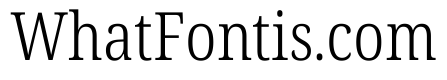 Noto Serif Georgian Condensed Light