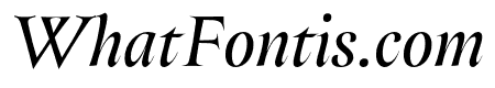 Fang Italic