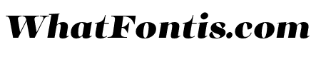 Bomboniere Black Italic