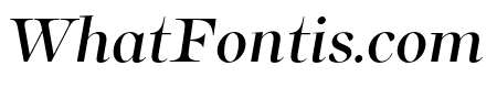 Bomboniere Medium Italic