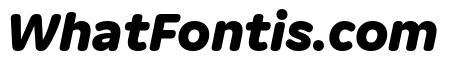 Cupidus Extrabold Italic