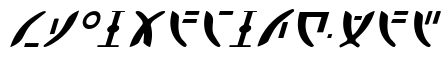 Zeta Reticuli Italic