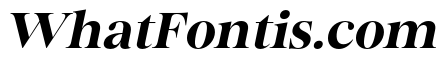 Bailsun Serif Bold Italic