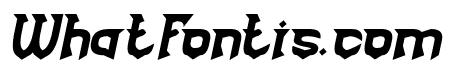 BLACKENED Bold Italic