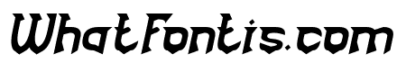 BLACKENED Italic