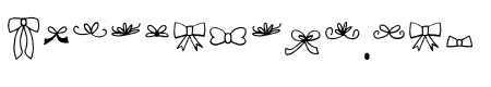 Bows Dingbat