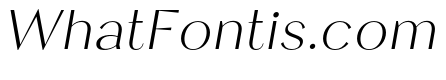 Flambe-LightItalic