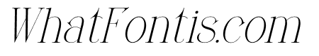 Ganiqsa Italic