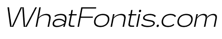 Matio ExtraLight Italic