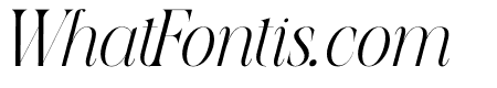 MELODIES ROMANTIC Extra Light Italic