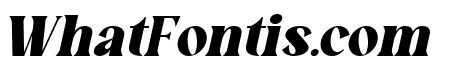 Molcer Extra Bold Italic
