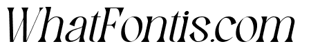 Molcer Thin Italic