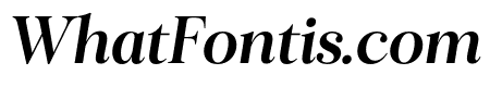 Ringle Bold Italic