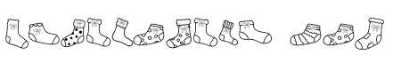 Sock doodle