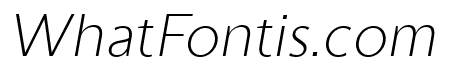 Tous ExtraLight Italic