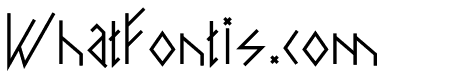 Viking Futhark Runic Font