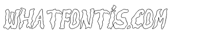 Weird Thorny Italic Outline