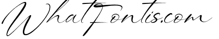 Whispering Signature Italic