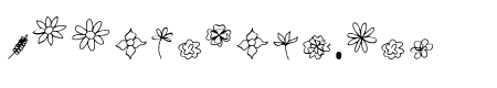 Wildflower Dingbat