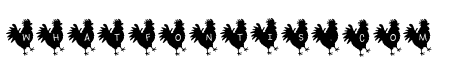 Rooster*Letters Regular