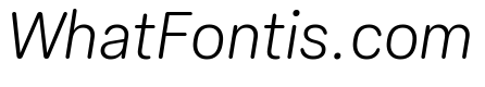 Elza Round Variable Light Italic