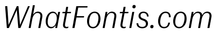 Gal Gothic Variable Light Italic